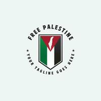 fri palestina logotyp vektor