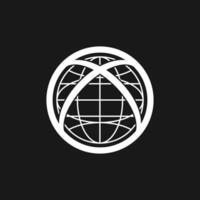 globaler Logo-Vektor vektor