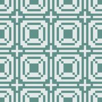 ein Pixel Stil Muster mit Quadrate und Quadrate vektor
