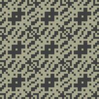 ein pixelig Muster im grau und schwarz vektor