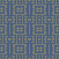 ein Blau und braun geometrisch Muster vektor