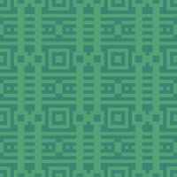 ein Grün und schwarz geometrisch Muster vektor