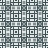 ein schwarz und Weiß geometrisch Muster vektor
