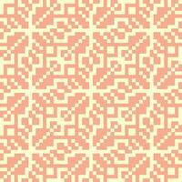 Pixel Muster nahtlos Muster Vektor
