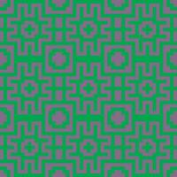 ein Grün und lila geometrisch Muster vektor