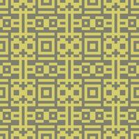 ein Gelb und grau geometrisch Muster vektor