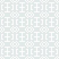 en vit och grå mönster med kvadrater vektor