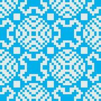 pixel konst sömlös mönster vektor