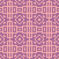 en lila och rosa geometrisk mönster vektor