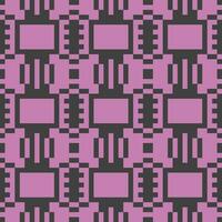 pixelig Muster im lila und schwarz vektor