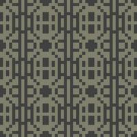 ein Pixel Kunst Muster im schwarz und grau vektor