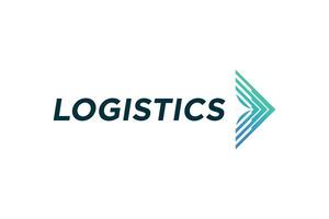 Logistik Design Element Symbol Vektor mit kreativ modern Konzept