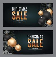 jul och nyår försäljning presentkupong, rabatt kupong mall vektor