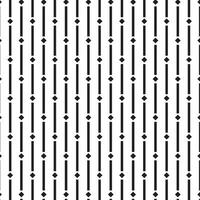 abstrakt svart vertikal linje och punkt mönster konst. vektor
