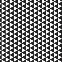 abstrakt nahtlos schwarz Dreieck Rhombus Muster. vektor