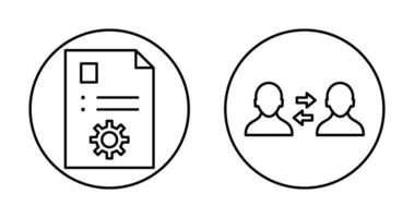 Inhalt Verwaltung und Beratung Dienstleistungen Symbol vektor