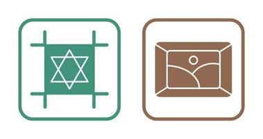 Logo Design und Rahmen Symbol vektor