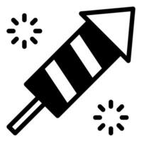 fyrverkeri ikon illustration för webb, app, infografik, etc vektor