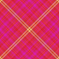 Muster Hintergrund nahtlos von Vektor prüfen Textil- mit ein Textur Plaid Tartan Stoff.