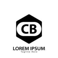 Brief cb Logo. c b. cb Logo Design Vektor Illustration zum kreativ Unternehmen, Geschäft, Industrie. Profi Vektor