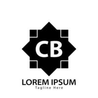 Brief cb Logo. c b. cb Logo Design Vektor Illustration zum kreativ Unternehmen, Geschäft, Industrie. Profi Vektor