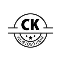 Brief ck Logo. c k. ck Logo Design Vektor Illustration zum kreativ Unternehmen, Geschäft, Industrie. Profi Vektor