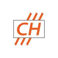 Brief CH Logo. c h. CH Logo Design Vektor Illustration zum kreativ Unternehmen, Geschäft, Industrie. Profi Vektor
