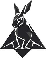 schwarz Hase Vektor Logo ein einzigartig und unverwechselbar Logo zum Ihre Geschäft schwarz Hase Vektor Logo ein Fachmann und kreativ Logo zum Ihre Unternehmen