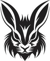 schwarz Hase Vektor Logo ein Fett gedruckt und auffällig Logo zum Ihre Marke schwarz Hase Vektor Logo ein modern und anspruchsvoll Logo zum Ihre Geschäft