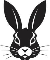 schwarz Hase Vektor Logo ein vielseitig und anpassungsfähig Logo zum irgendein Industrie schwarz Hase Vektor Logo ein mächtig und wirkungsvoll Logo zum Ihre Marke