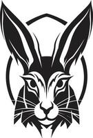 schwarz Hase Vektor Logo ein vielseitig und anpassungsfähig Logo zum irgendein Industrie schwarz Hase Vektor Logo ein unvergesslich und unverwechselbar Logo zum Ihre Marke