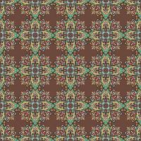 Multicolor Stammes-Vektor nahtlose Navajo-Muster mit Grunge-Textur. vektor