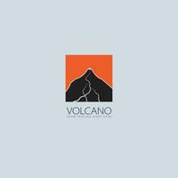 vulkan logotyp vektor