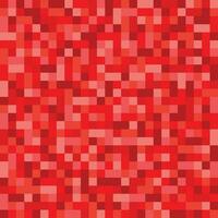 röd pixel mönster eller bakgrund vektor