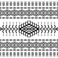 inföding amerikan stam- dekoration vektor illustration. sömlös samtida etnisk mönster med abstrakt pixel. navajo och aztec motiv design för tyg, textil, prydnad, skriva ut, matta, boho, omslag.