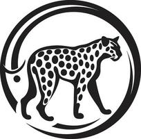 Panther Leistung schwarz Vektor Leopard Emblem ein schwarz Panther Kennzeichen Vektor Leopard Logo
