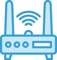 Router-Vektor-Icon-Design-Illustration vektor