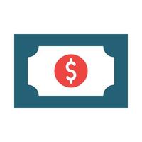 Geld Vektor Glyphe zwei Farbe Symbol zum persönlich und kommerziell verwenden.