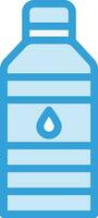 Wasserflasche-Vektor-Icon-Design-Illustration vektor