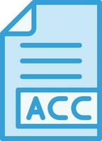 AAC-Vektor-Icon-Design-Illustration vektor