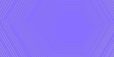 violett sechseckig linear abstrakt futuristisch Technik Hintergrund vektor