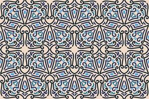 orientalisk mönster. mjuk Färg bakgrund med arabicum ornament. mönster, bakgrund och tapet för din design. textil- prydnad. vektor illustration.