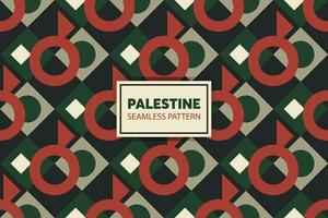 palästinensisch geometrisch Muster Hintergrund. großartig zum Präsentationen und Folien. Vektor Datei.