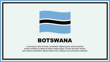 botswana flagga abstrakt bakgrund design mall. botswana oberoende dag baner social media vektor illustration. botswana baner