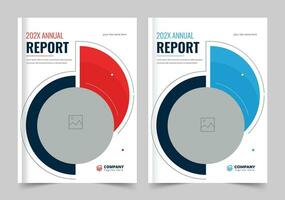 årlig Rapportera omslag design, omslag design för broschyr, årlig Rapportera vektor