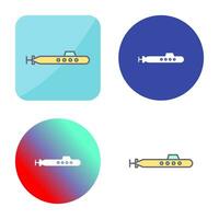 ubåt vektor ikon