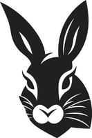 schwarz Hase Vektor Logo ein dynamisch und einnehmend Logo zum Ihre Unternehmen schwarz Hase Vektor Logo ein raffiniert und poliert Logo zum Ihre Organisation