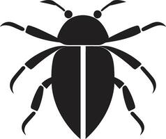 krypande insekt insignier insekt rike vapen vektor