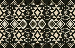 etnisk abstrakt ikat konst. aztec prydnad skriva ut. geometrisk etnisk mönster sömlös Färg orientalisk. design för bakgrund ,ridå, matta, tapet, Kläder, omslag, batik, vektor illustration.