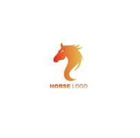 Pferd Logo Vorlage vektor